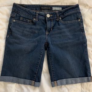 Aeropostale Bermuda Jean Shorts